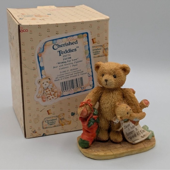 Cherished Teddies Jacob "Wishing For Love" (950734) 1992 - Picture 5 of 10